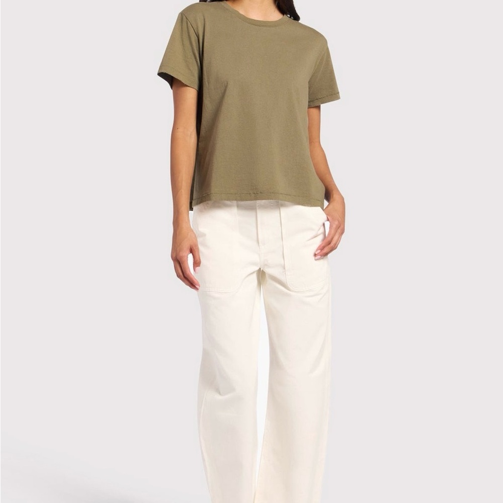 Nuuds Vintage Cotton Everyday Tee, Sz Medium